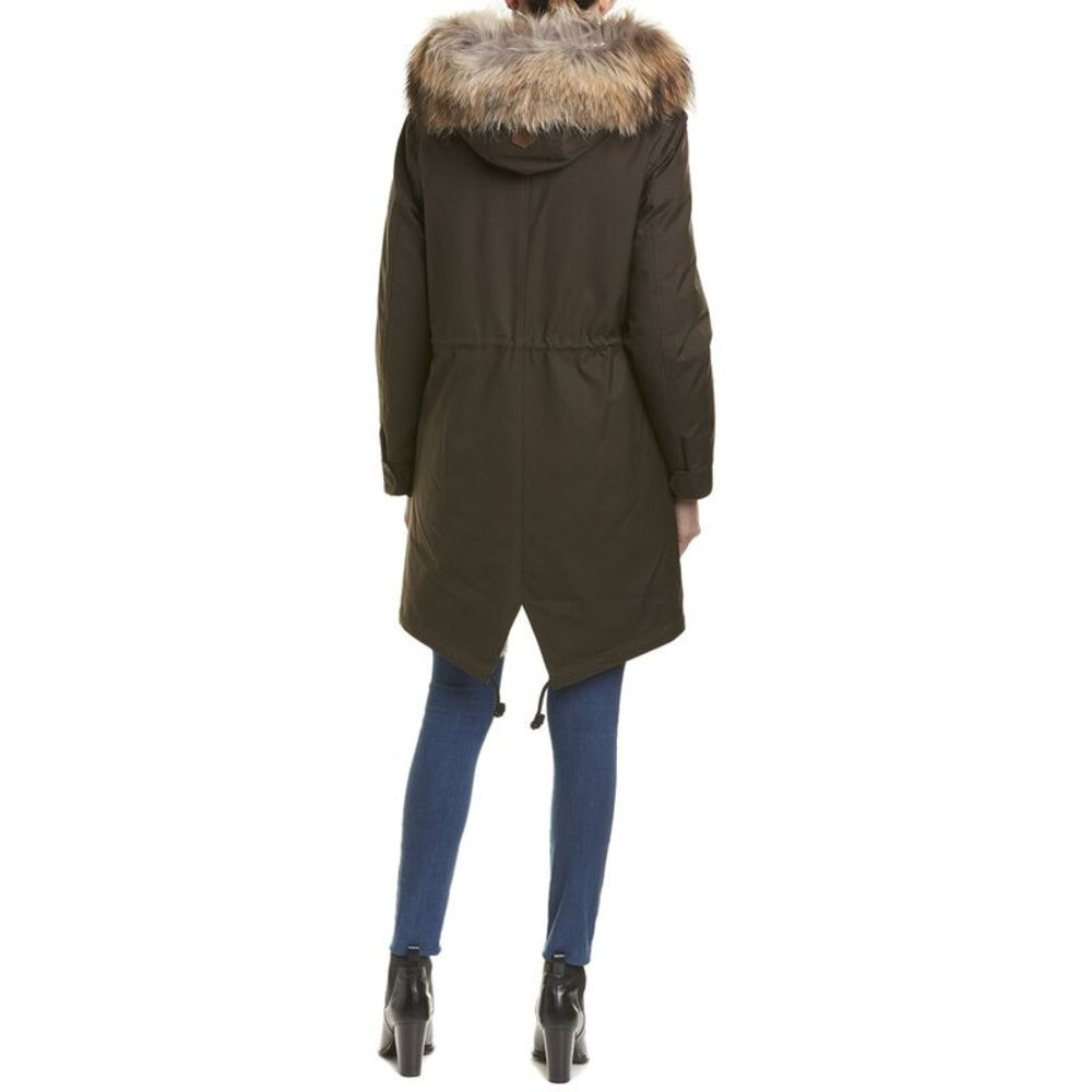 Mackage Womens  Down Sleeve Parka, Green - Picture 2 of 4